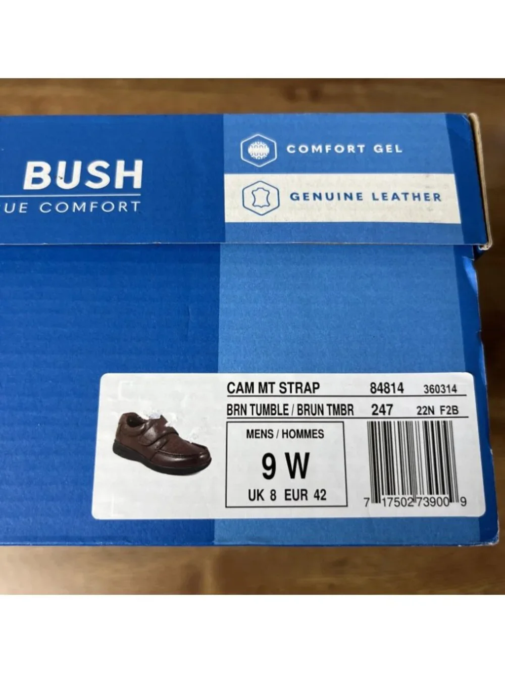 Nunn Bush mens Cam MT Strap Hook and Loop Casual Loafer Brown Size 9 W